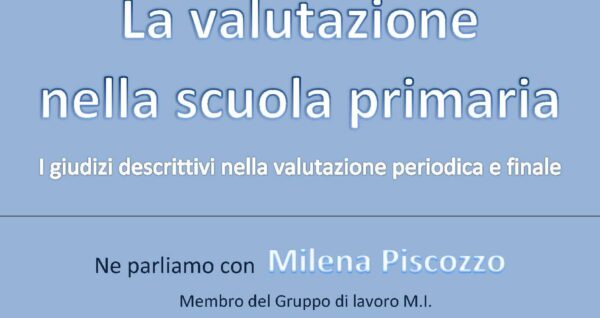 Circolare n. 193 - Webinar “La valutazione nella scuola primaria. I giudizi descrittivi nella valutazione periodica e finale” - ANDIS